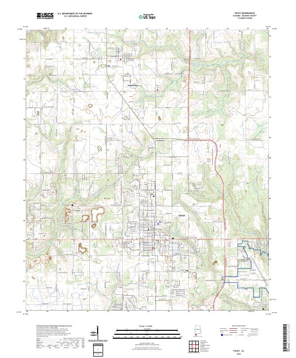 Foley topographic map thumbnail