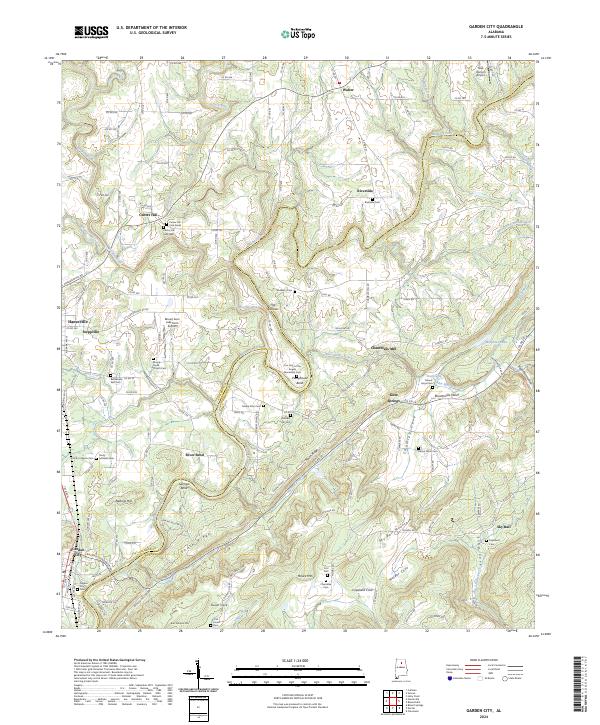 Garden City topographic map thumbnail