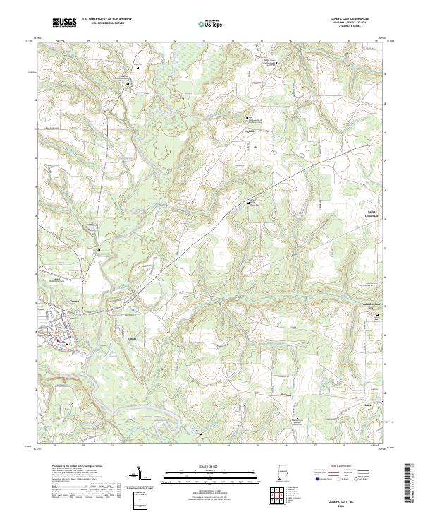 Geneva East topographic map thumbnail
