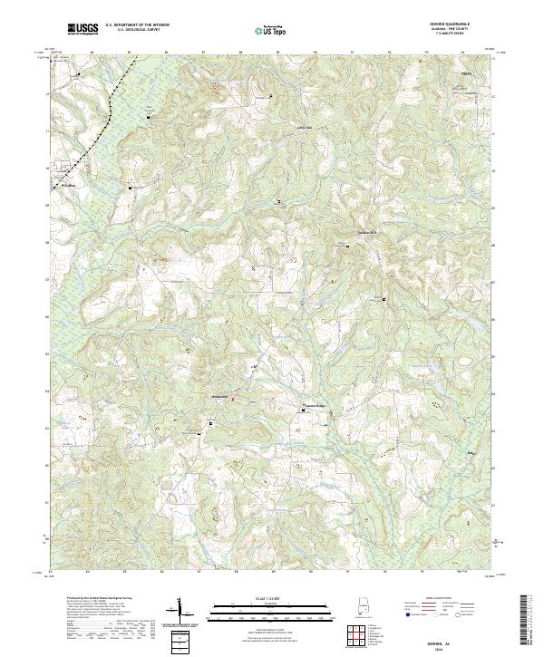 Goshen topographic map thumbnail