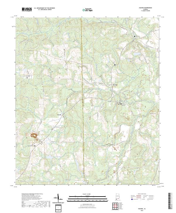 Hacoda topographic map thumbnail