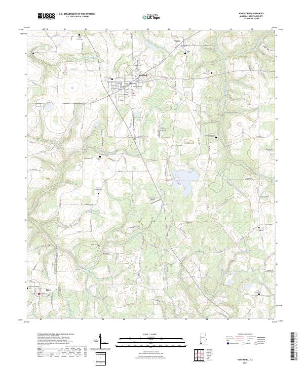 Hartford topographic map thumbnail