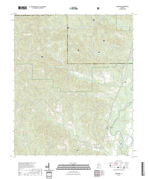 Heiberger topographic map thumbnail