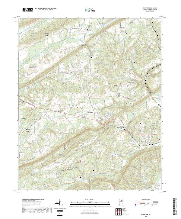 Howelton 2024 topographic map thumbnail