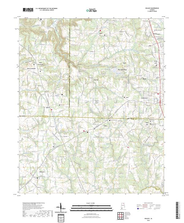 Hulaco 2024 topographic map thumbnail