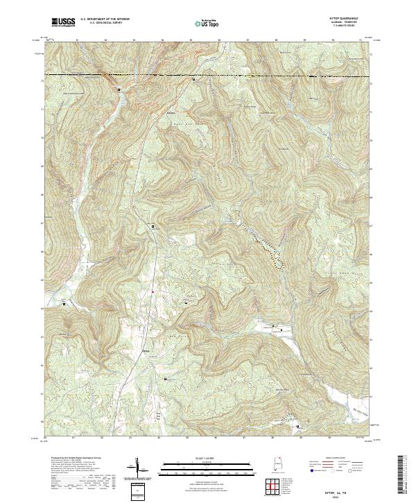 Hytop topographic map thumbnail