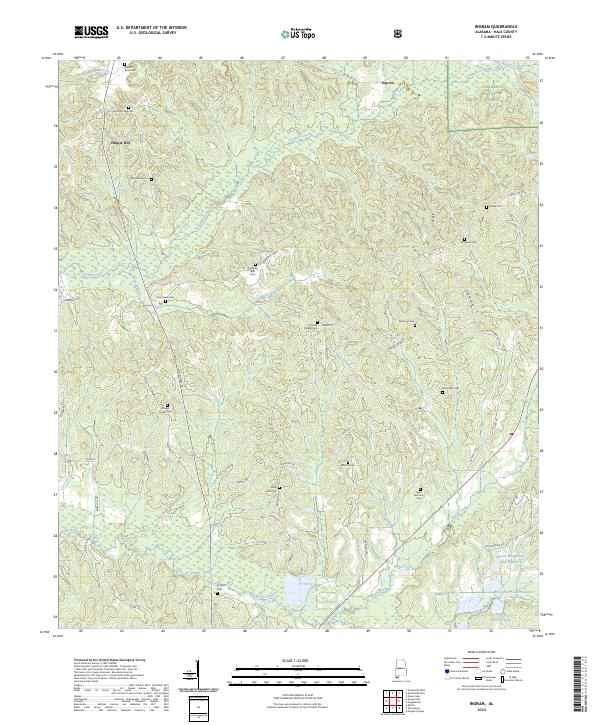 Ingram topographic map thumbnail