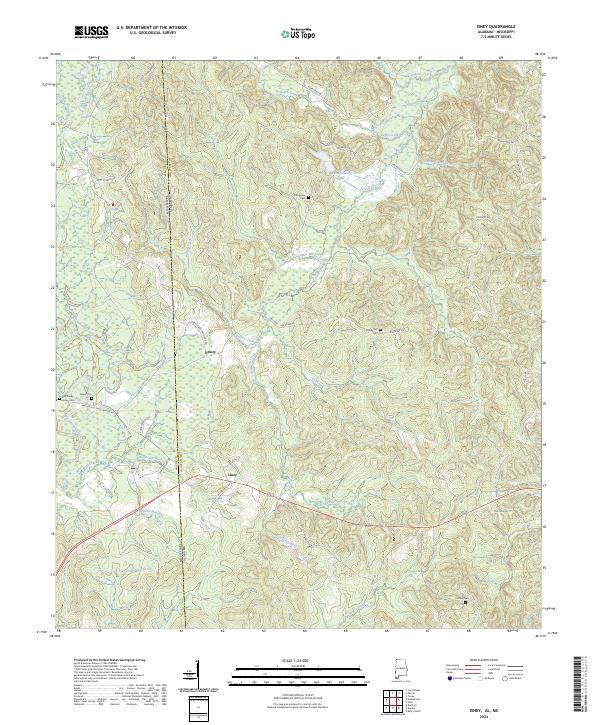 Isney topographic map thumbnail