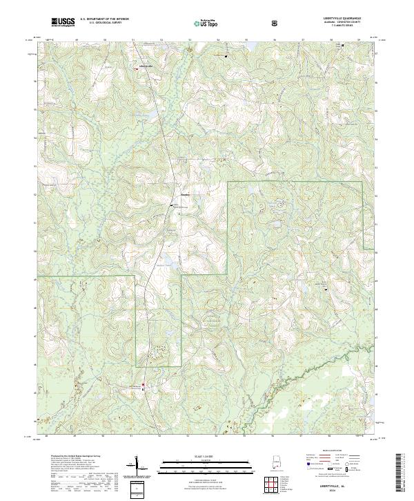 Libertyville topographic map thumbnail
