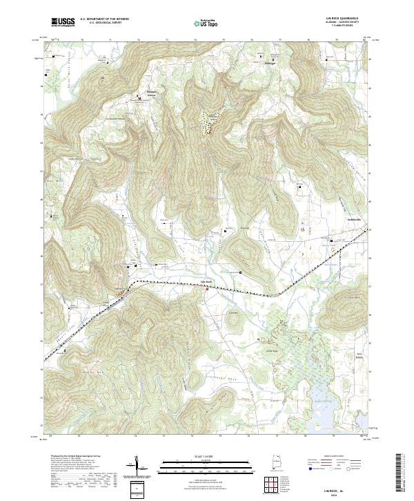Lim Rock topographic map thumbnail