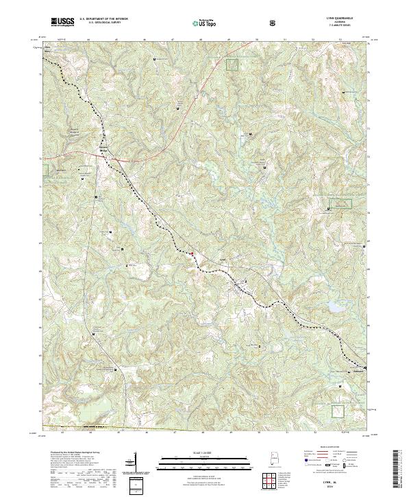 Lynn topographic map thumbnail