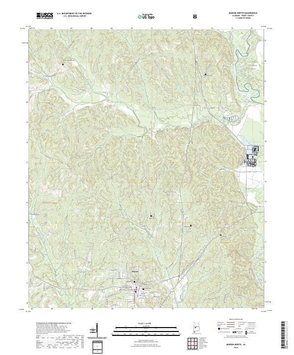 Marion North topographic map thumbnail