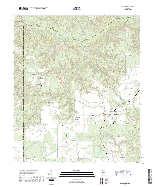 McCullough topographic map thumbnail
