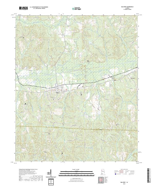 Millport topographic map thumbnail