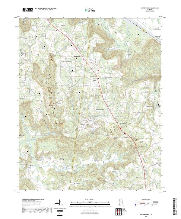 Newsome Sinks 2024 topographic map thumbnail