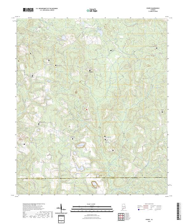 Nymph topographic map thumbnail