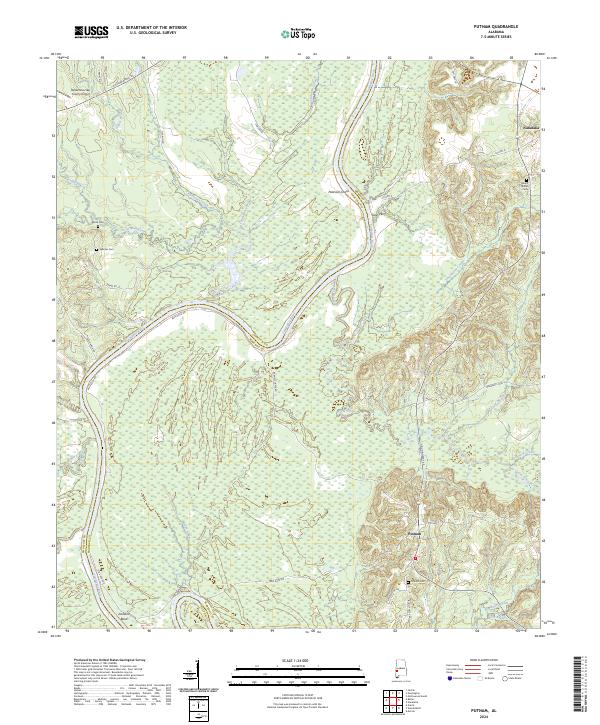 Putnam topographic map thumbnail