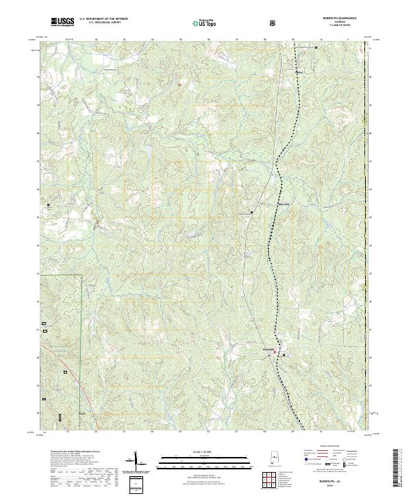 Randolph topographic map thumbnail