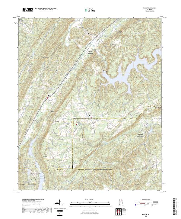 Remlap 2024 topographic map thumbnail