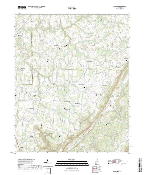 Rodentown 2024 topographic map thumbnail