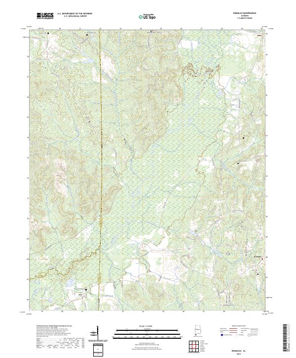 Romulus topographic map thumbnail
