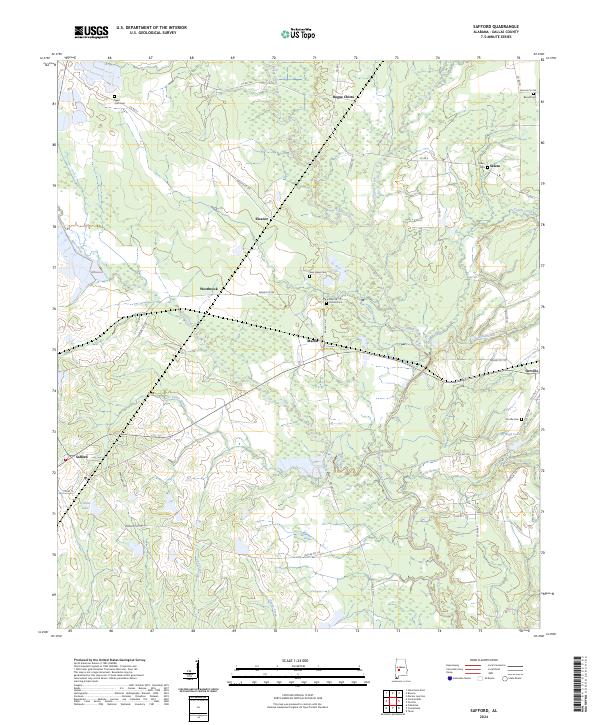 Safford topographic map thumbnail