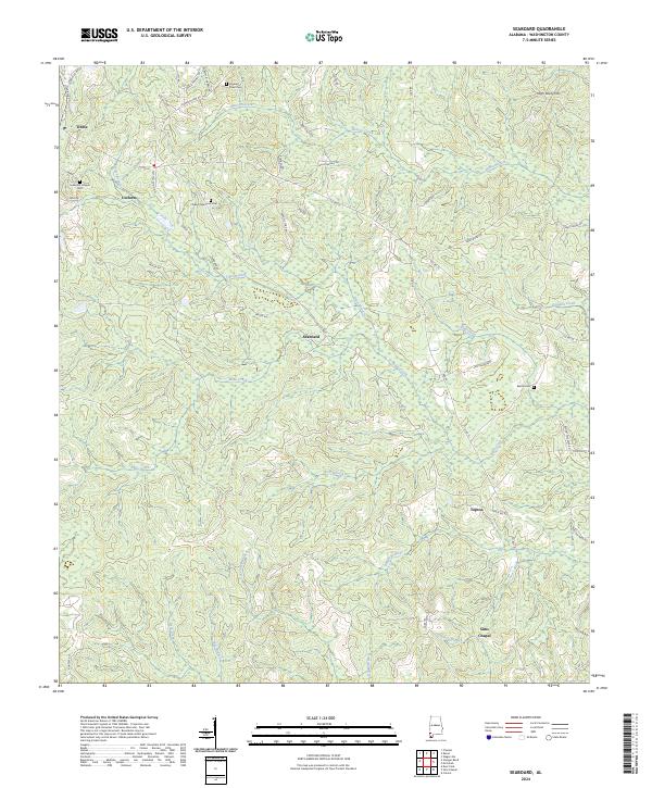 Seaboard topographic map thumbnail