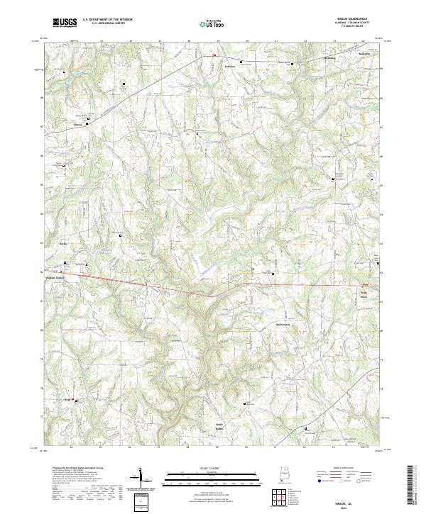Simcoe 2024 topographic map thumbnail