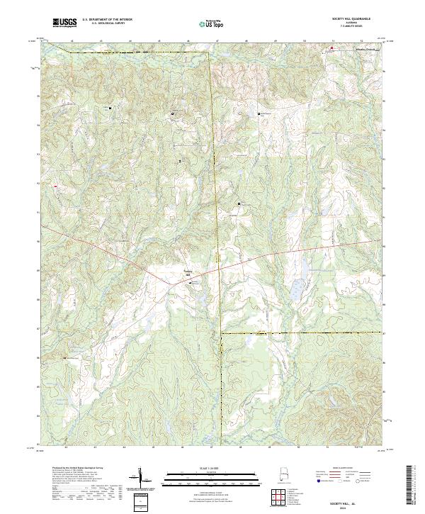 Society Hill topographic map thumbnail
