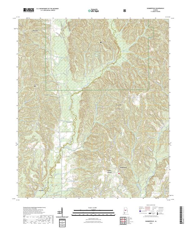 Summerfield topographic map thumbnail