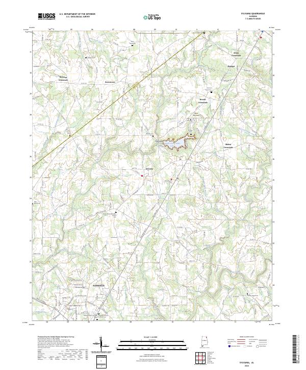 Sylvania 2024 topographic map thumbnail