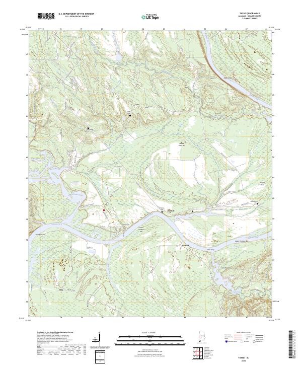 Tasso topographic map thumbnail