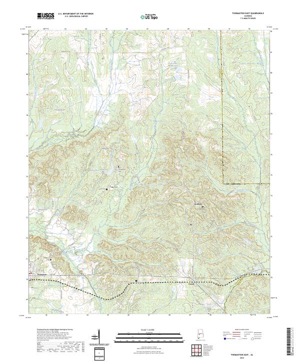 Thomaston East topographic map thumbnail