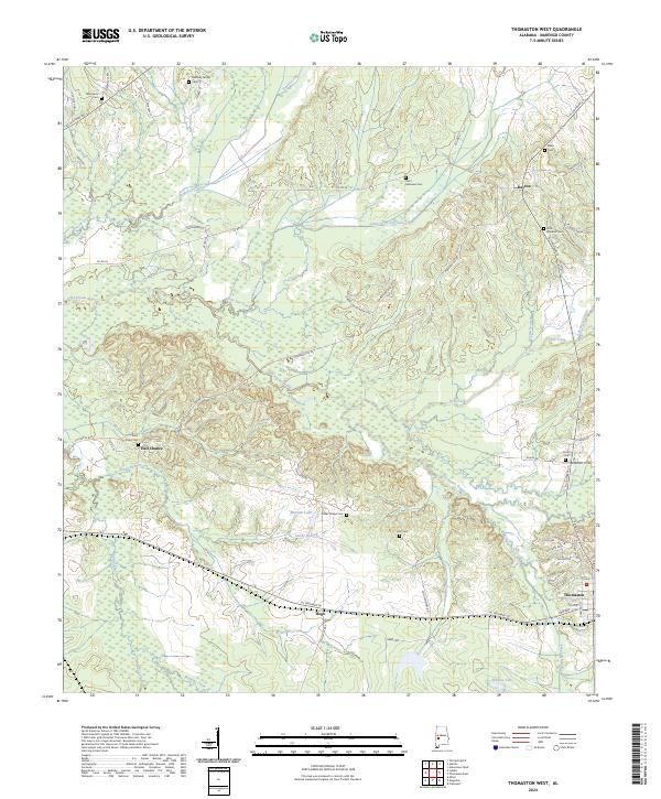 Thomaston West topographic map thumbnail