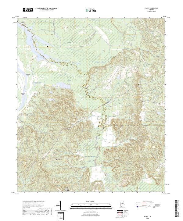 Tilden topographic map thumbnail
