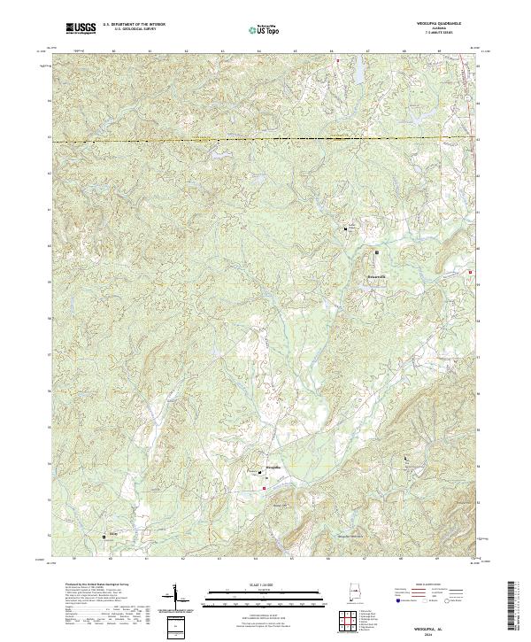 Weogufka topographic map thumbnail