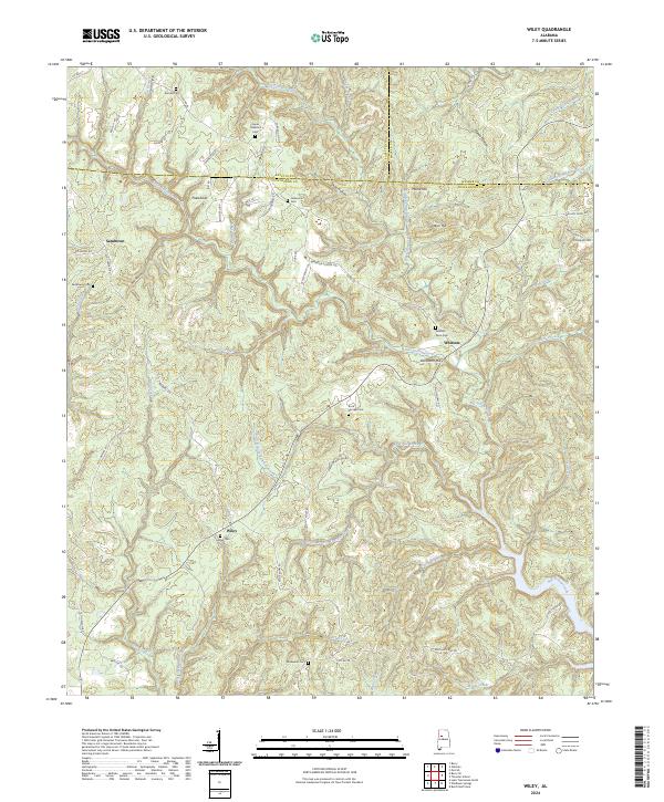 Wiley topographic map thumbnail