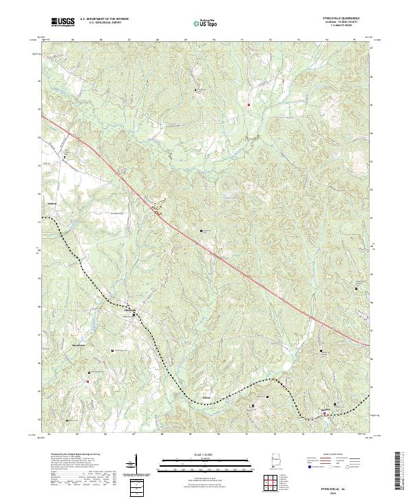 Ethelsville topographic map thumbnail