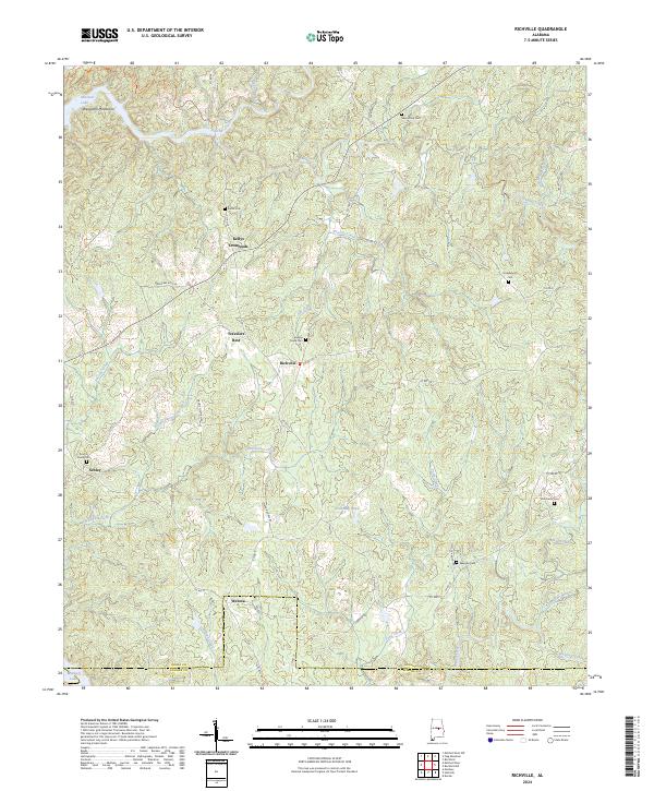 Richville topographic map thumbnail