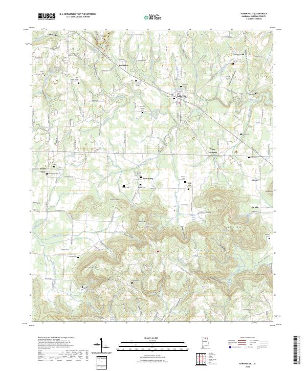 Somerville 2024 topographic map thumbnail