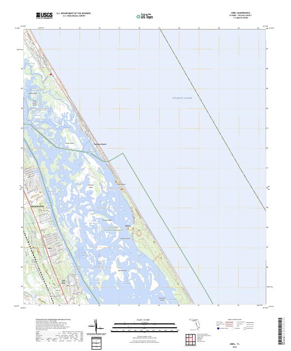Ariel topographic map thumbnail