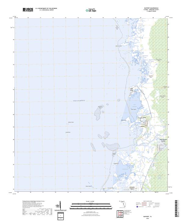 Bayport 2024 topographic map thumbnail