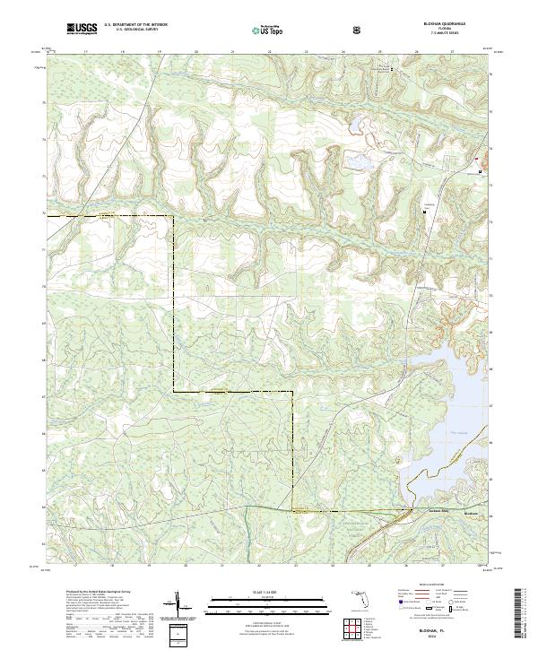 Bloxham topographic map thumbnail