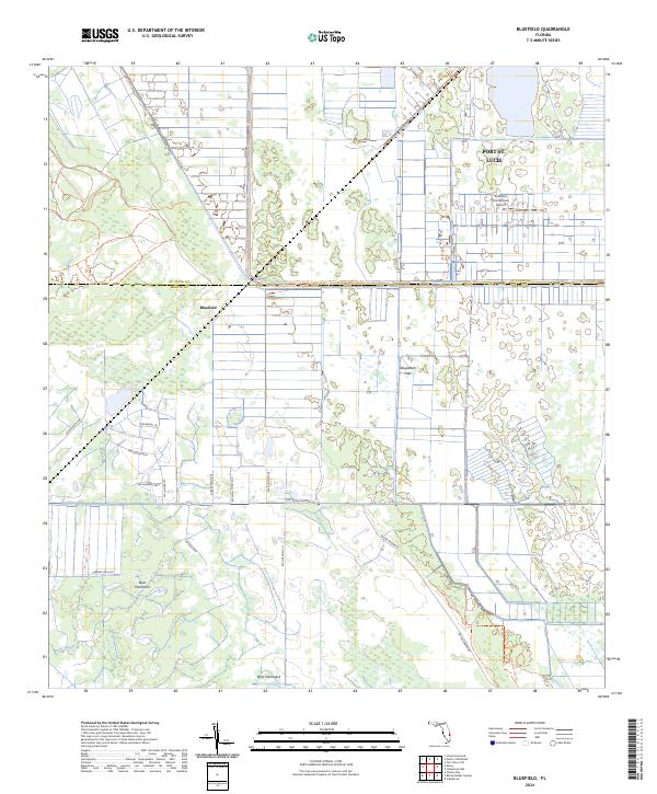 Bluefield topographic map thumbnail