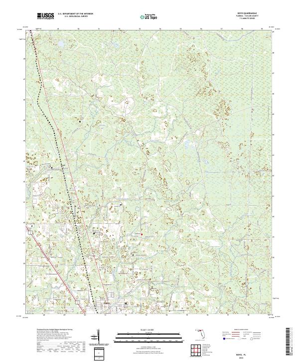 Boyd topographic map thumbnail