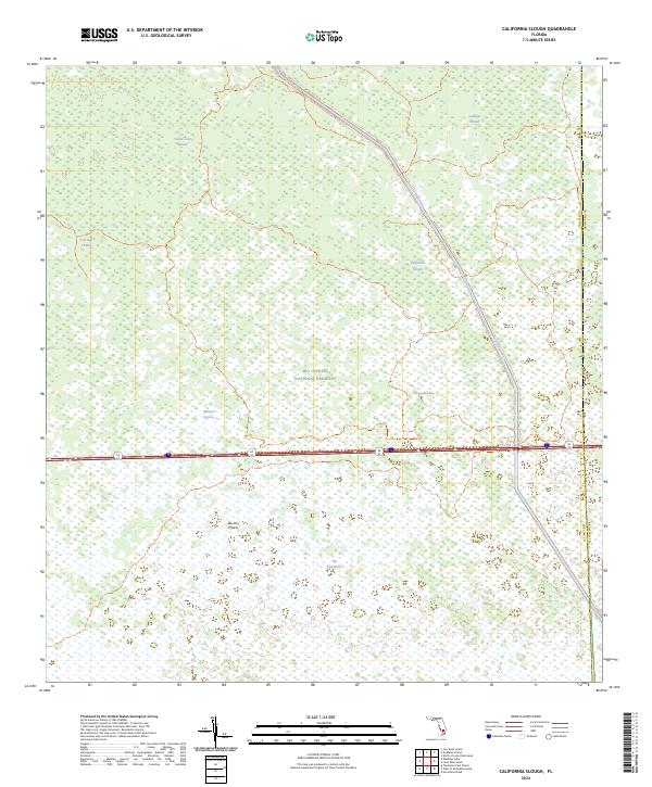 California Slough topographic map thumbnail