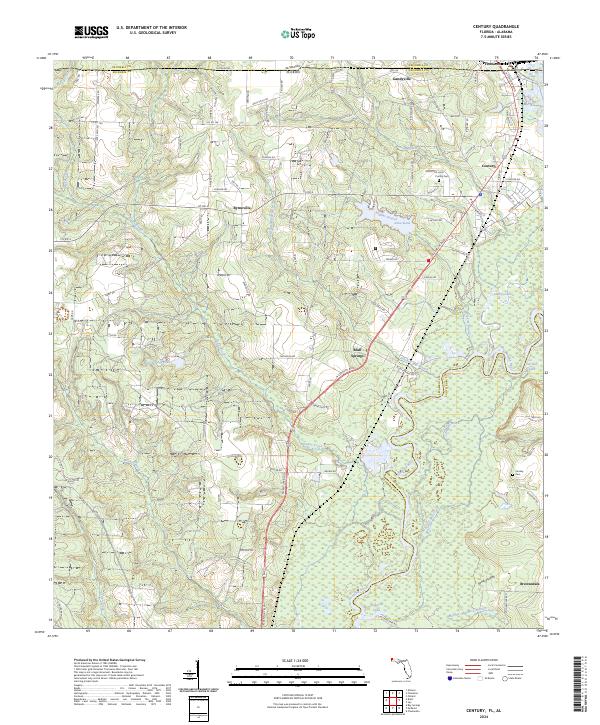Century topographic map thumbnail