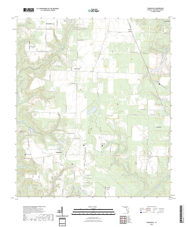 Chumuckla topographic map thumbnail
