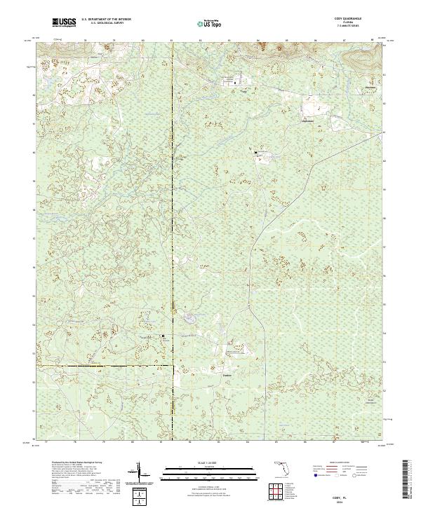 Cody topographic map thumbnail