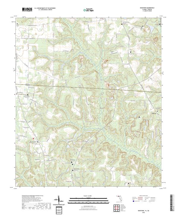 Dogtown topographic map thumbnail